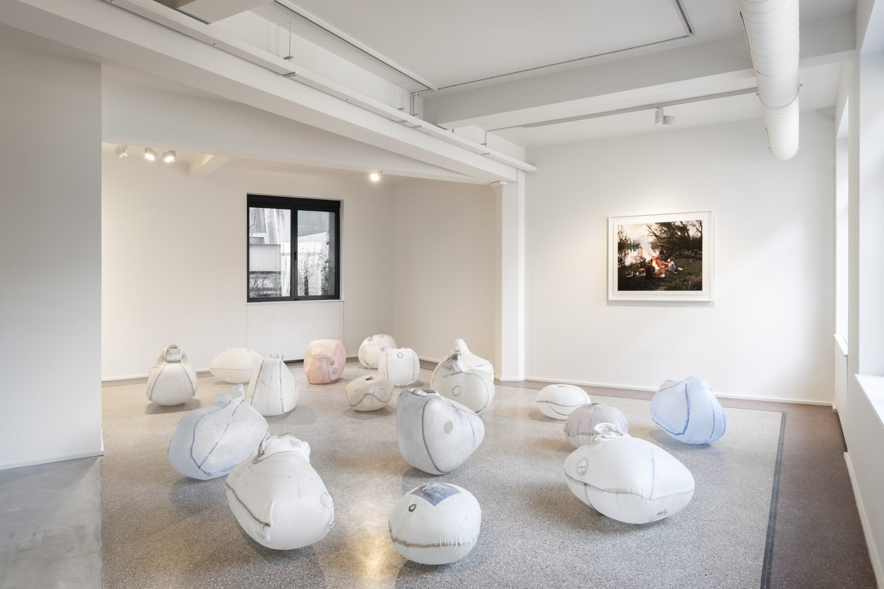 Installation view Rooms of Resonance, Cloud Seven, © Hugard and Vanoverschelde